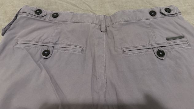Pantalone burberry brit viola - Foto 2