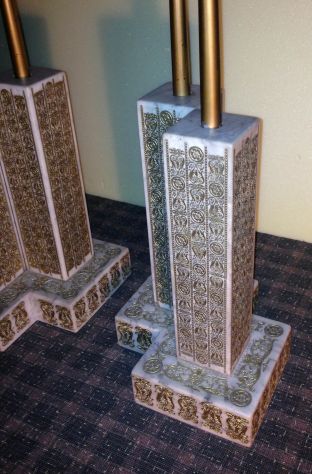 Candelabri in marmo scolpito - Foto 4