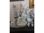 Statuine porcellana e Capodimonte e vetro Murano