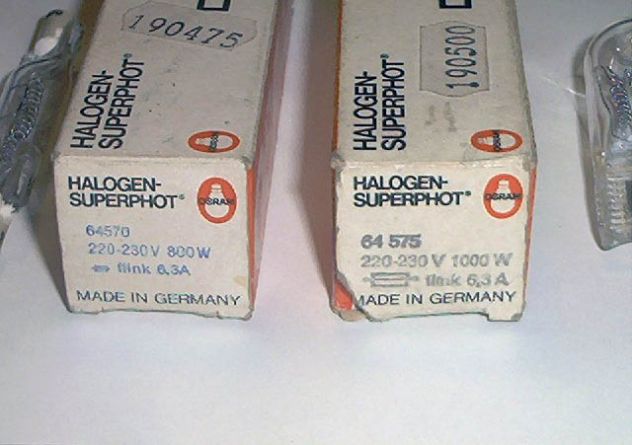 2 Lampade alogene per proiettore - Foto 3