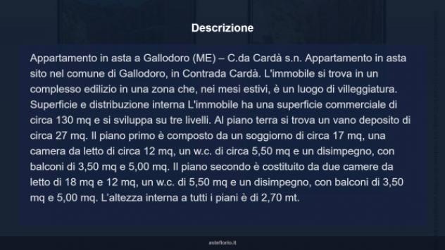 Immobile in asta di 130 m² in vendita a Gallodoro - Foto 16