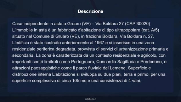 Immobile in asta di 105 m² in vendita a Gruaro - Foto 11