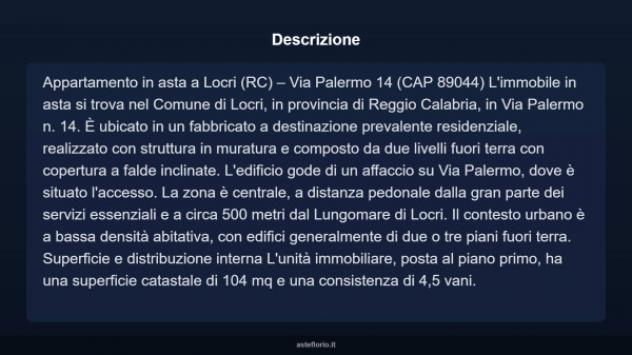 Immobile in asta di 104 m² in vendita a Locri - Foto 4