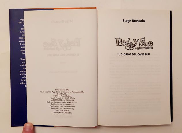Il giorno del cane blu.Peggy Sue e gli invisibili di Serge Brussolo 1°Ed.Fanucci - Foto 6
