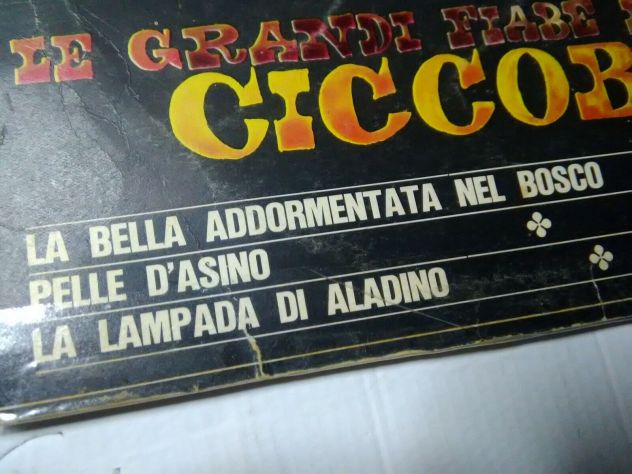 Le grandi fiabe raccontate da CICCIOBOTTO an 1965 - vinili 33 giri - Foto 8