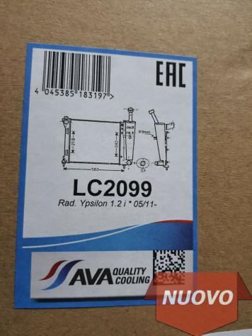 Radiatore Motore Lancia Ypsilon 2011 1.2 Bz - GPL 51839665 - Foto 3