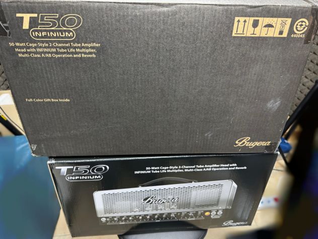Bugera T50 Infinium testata valvolare per chitarra - Foto 5