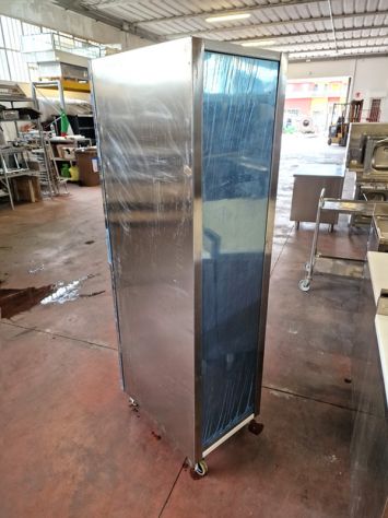carrello inox chiuso a 20 vani usato - Foto 2