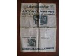 LA GAZZETTA DELLO SPORT 3-9-1955 ANTONIO MASPES CAMPIONE DEL MONDO DELLA VELOCIT