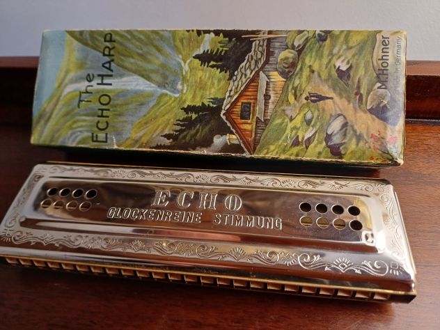 Hohner The Echo Glockenreine Stimmung, Harmonica. - Foto 7