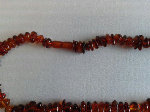 COLLANA IN RESINA IMITAZIONE AMBRA - Foto 6