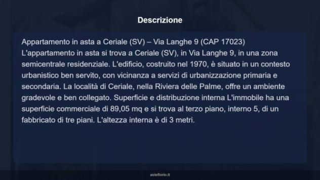 Immobile in asta di 89 m², box auto doppio in vendita a Ceriale - Foto 18