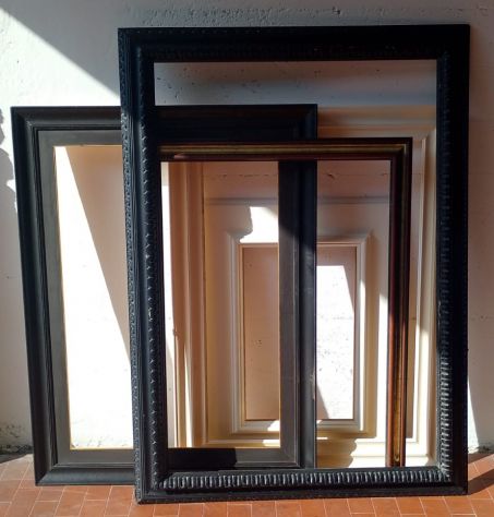 Stock Cornici in Legno di Pregio – Classiche, Fiamminghe, Moderno Minimal