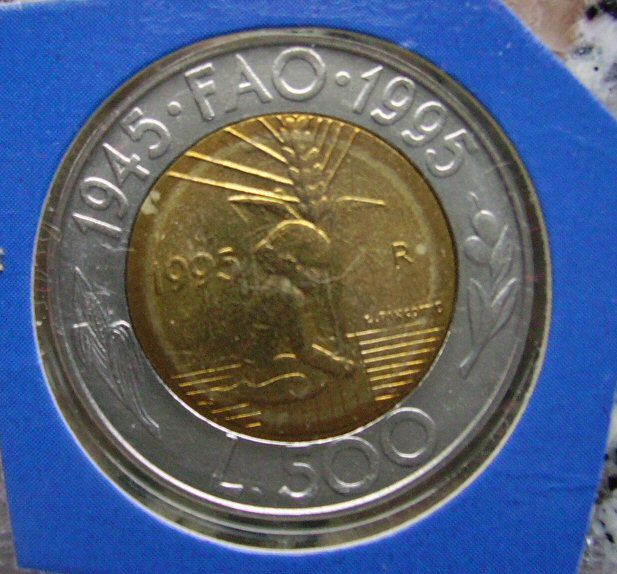 500 LIRE DI SAN MARINO DEL 1995 IN FDC ASSOLUTO -