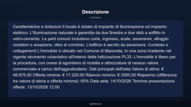 Immobile in asta di 115 m² in vendita a Macerata - Foto 5