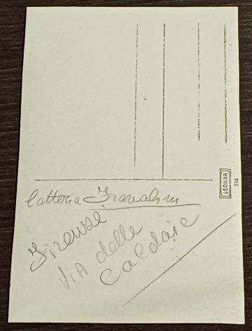 Cartolina d'epoca Antica Cascina P. LIPPI, Via delle Caldaie Firenze. - Foto 2
