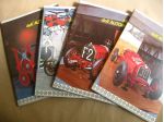4 quaderni quadretti completi e non usati - Serie"MUSEO DELL'AUTOMOBILE"-