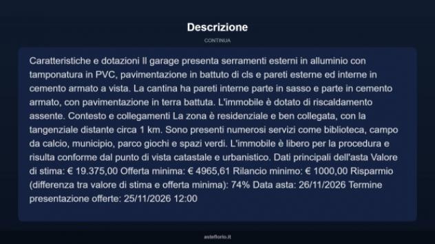 Immobile in asta di 48 m² in vendita a Albosaggia - Foto 9