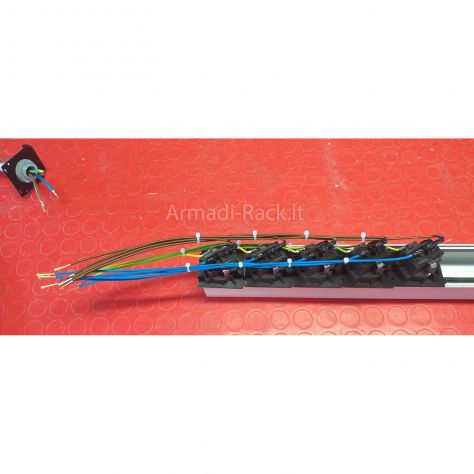 Multipresa cablata a stella  controlflex 450/750V FR20H2R 3G4 B26AL 3 x 4 mmq - Foto 2