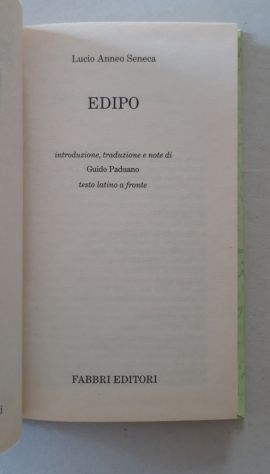 Seneca - Edipo - Foto 2