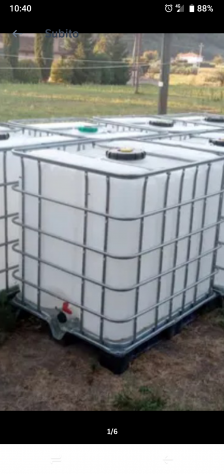 Cisterne 1000 LT taniche irrigazione