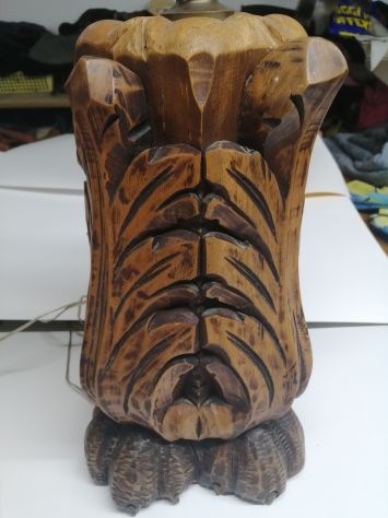 lampada in legno - Foto 6
