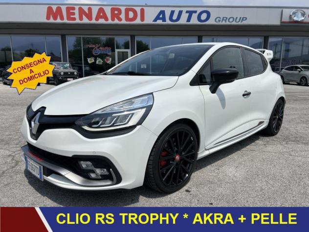 Renault Clio R.S. Trophy TCe 220CV EDC AKRA+PELLE+SPOILER