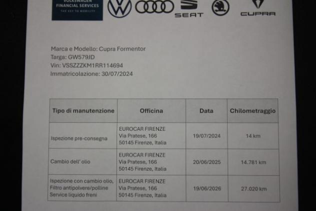 CUPRA Formentor 1.4 e-Hybrid DSG - PREZZO REALE rif. 24144801 - Foto 9