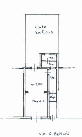 Locale comm.le/Fondo in vendita a Grosseto 60 mq Rif: 1044813