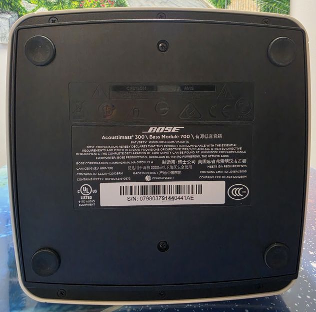 Subwoofer Bose Bass Module 700 Bianco Wireless - Foto 10