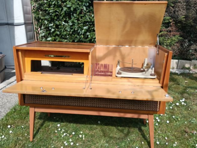 Mobile porta radio giradischi anni 60