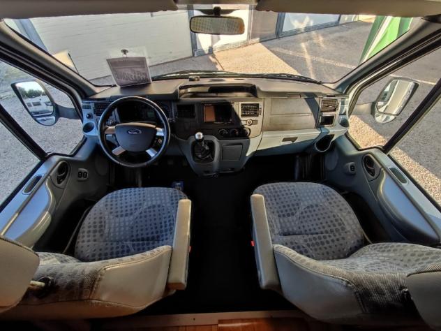 CAMPER CHALLENGER FORD MANSARDATO 6 POSTI LETTO MATRIMONIALE GARAGE CLIMATIZZATORE RISCALDATORE GENERALI USATI 553 - Foto 8