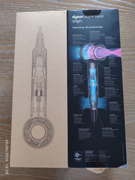Asciugacapelli Dyson Supersonic Origin black