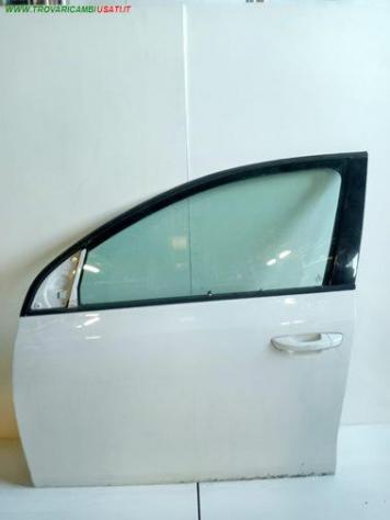 PORTA ANT. S. BIANCO AL/SE  999-U1308309 Carrozzeria  Lamierati esterni  Porte  Porta ant. sx. VOLKSWAGEN - GOLF 6 - 01-12-2008 - 01-11-2012