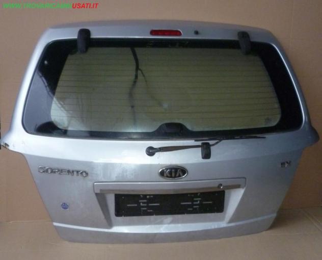 PORTELLO ARGENTO MET. C/MOT. (1 Sgn Lat.) 999-U63603 Carrozzeria  Lamierati esterni  Portello  Portello post. KIA - SORENTO - 01-05-2006 - 01-10-2009