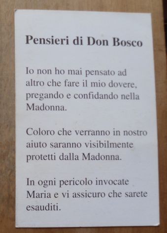 SANTINO DI DON BOSCO .- PENSIERI - - Foto 2