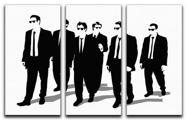 Quadro dei Reservoir Dogs dipinto a mano - Le Iene - Foto 2