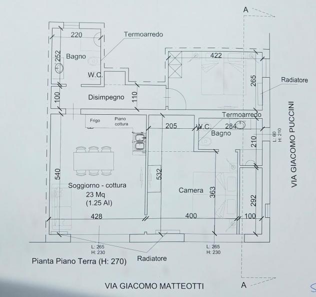 Appartamento in vendita a Viareggio 90 mq Rif: 1431456 - Foto 6