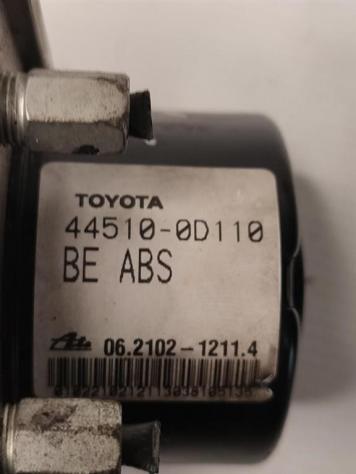 CENTRALINA ABS TOYOTA Yaris Serie 44510-0D110 89541-0D060 benzina 998 (0508) - Foto 2