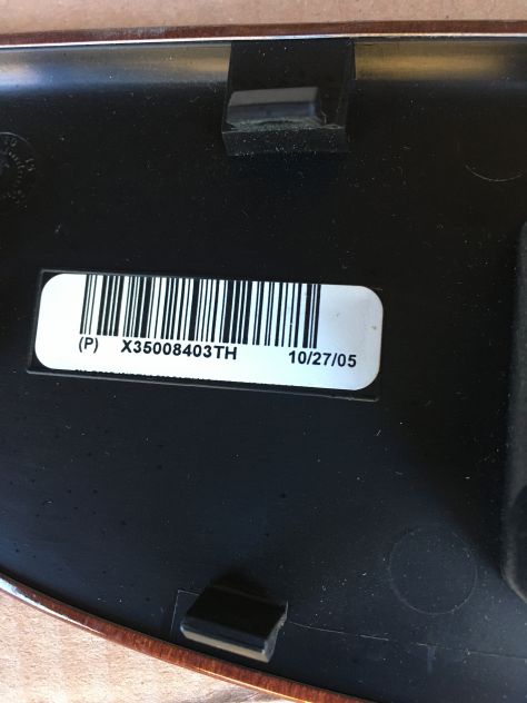 Pulsantiera alzavetri Anteriore DESTRA / DX Jeep Grand Cherokee 3.0 V6 CRD 2007 - Foto 5