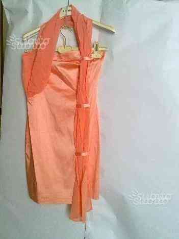 Vestito color salmone TG 44