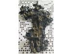 Crocefisso metallo stilizzato anni '50. Prov. POLONIA.Con gancio.Oggetto d'arte.
