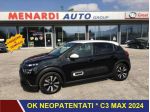 Citroën C3 PureTech 83 S&S Max CERCHI LEGA+VETRI SCURI+CLIMA AUTO