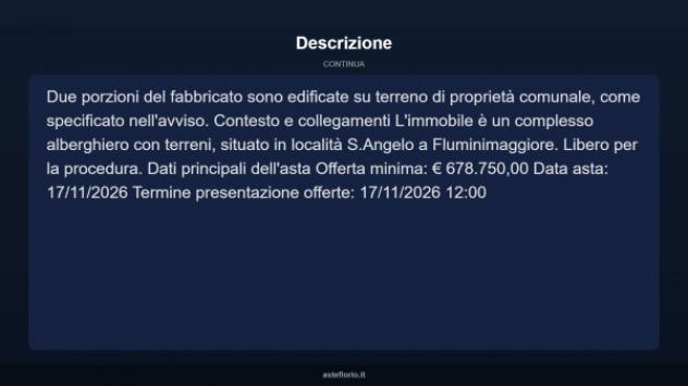 Immobile in asta di 90000 m² in vendita a Fluminimaggiore - Foto 3