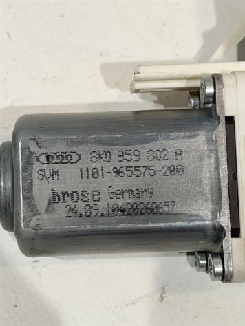 MOTORINO ALZAVETRO ANTERIORE DESTRA AUDI A4 Avant (8K5) 8K0959802A CAGC (0815) - Foto 3
