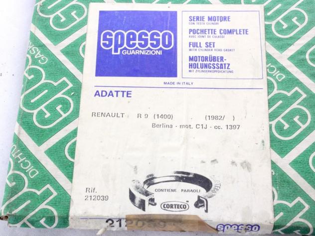 212039 KIT GUARNIZIONI MOTORE SPESSO RENAULT 9 1.4 B RICAMBIO NUOVO - Foto 5