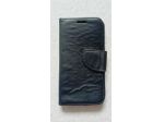 Custodia a portafoglio vintage nero per Samsung Galaxy S7