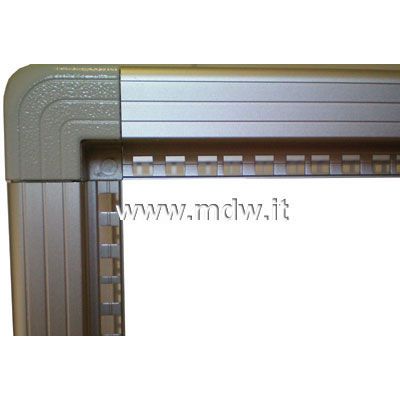 Telaio rack da laboratorio in alluminio, open frame 19" - 30u x 551 x 551 mm - Foto 3