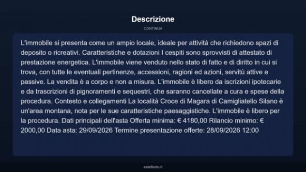 Immobile in asta di 189 m² in vendita a Casali del Manco - Foto 8