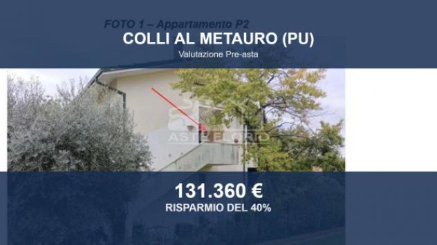 Immobile in asta di 188 m² con più di 5 locali e box auto in vendita a Colli al Metauro